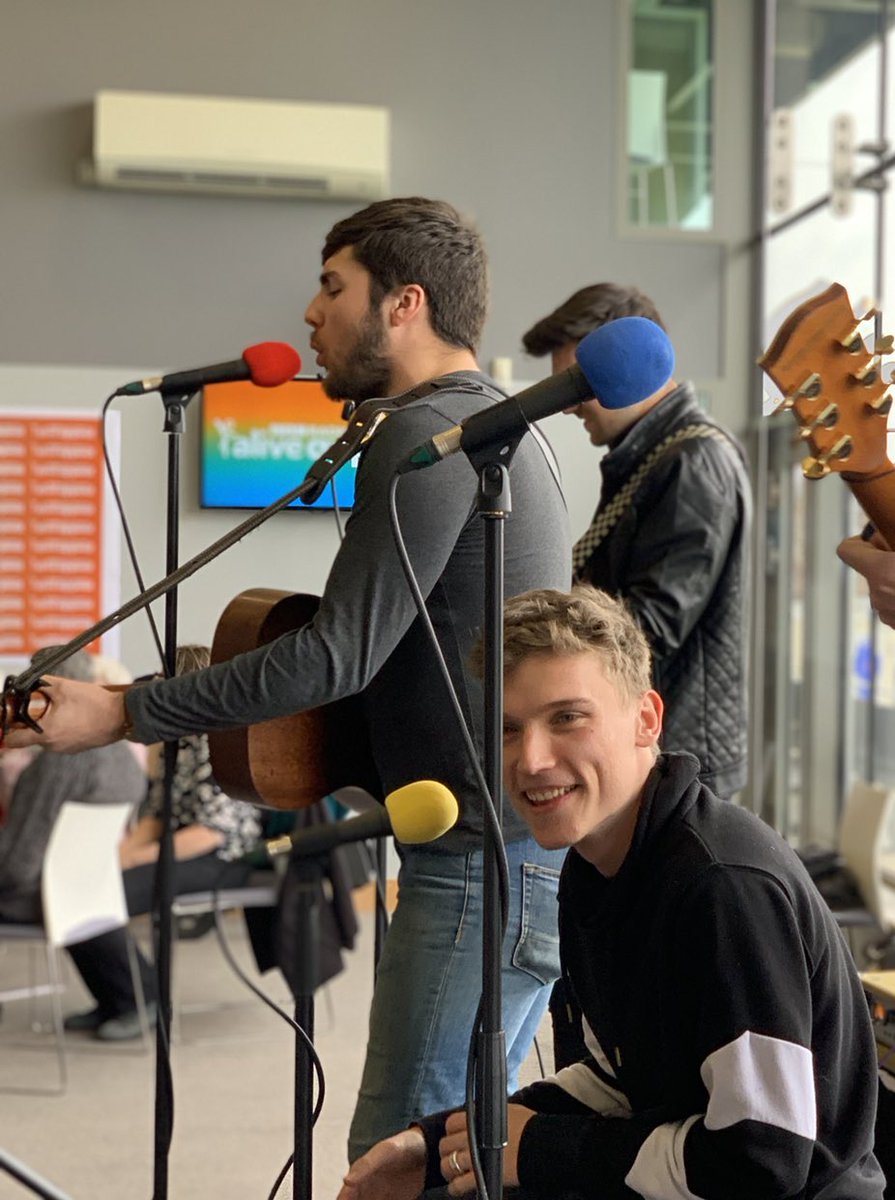 Another brilliant gig for <a href="/SaintLoeBand/">Saint Loe</a> today for <a href="/bbcrb/">BBC Radio Bristol</a> 👏