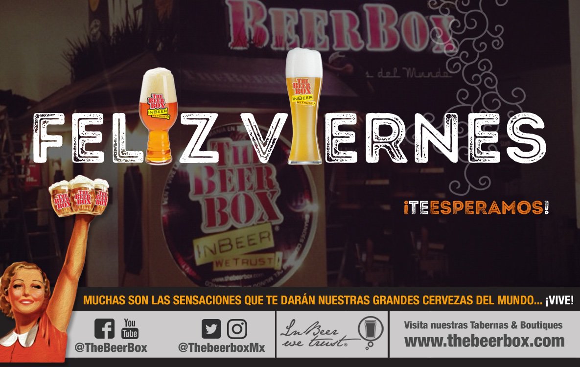 BeerBoxSatelite's tweet image. Muchas son las sensaciones que te darán nuestras grandes cervezas del mundo... ¡Vive! #desrrobotízate 🤖🔫 🍻 #FelizFinde #FelizViernes