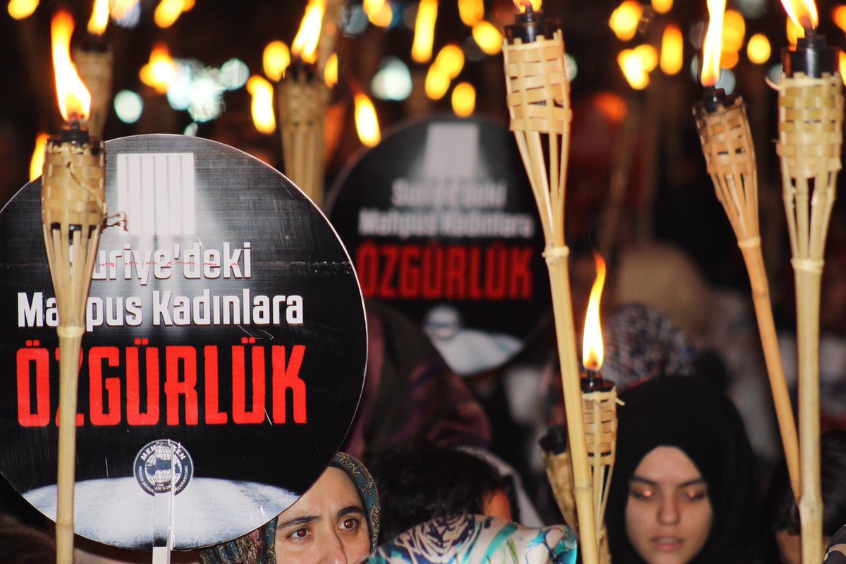 .<a href="/_aliyalcin_/">Ali YALÇIN</a>  :Bugün 8 Mart Dünya Kadınlar Günü. Bugün süslü cümleler kurma değil, Suriyeli kadınların özgürlüğü için haykıran zamanıdır.