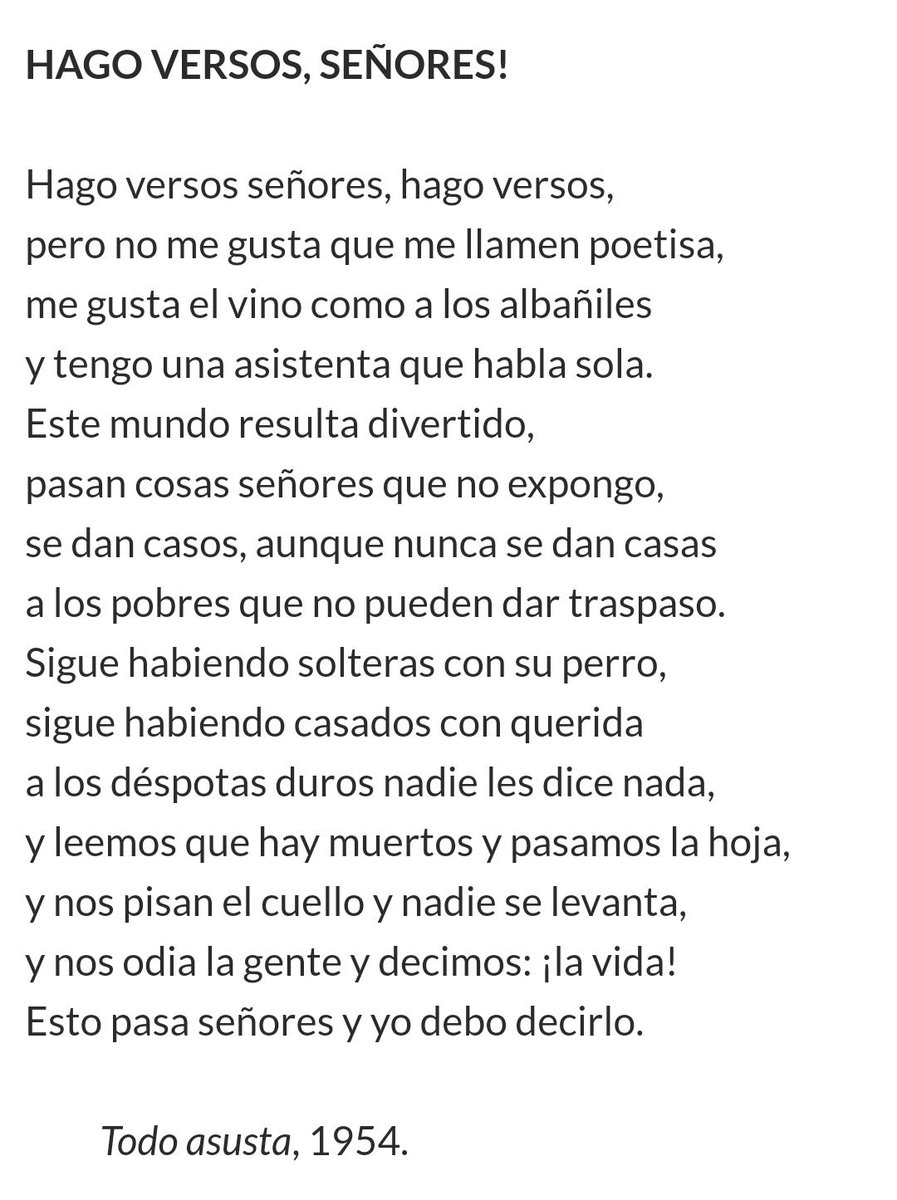 1954, Gloria Fuertes y sus versos contra los estereotipos y violencia de género. #8demarzo