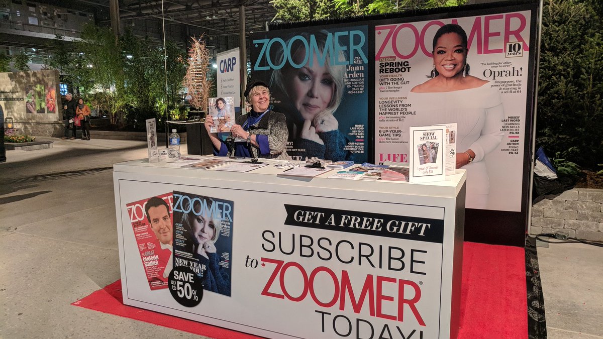 Anthony Quinn (@carpquinn) on Twitter photo Come see us at #CanadaBlooms and #NationalHomeShow at the CNE, March 8-17. <a href="/Zoomer/">Zoomer Magazine</a> <a href="/CarpAdvocacy/">CARP</a> <a href="/zoomerradio/">ZoomerRadio</a> Come see us at #CanadaBlooms and #NationalHomeShow at the CNE, March 8-17. <a href="/Zoomer/">Zoomer Magazine</a> <a href="/CarpAdvocacy/">CARP</a> <a href="/zoomerradio/">ZoomerRadio</a>