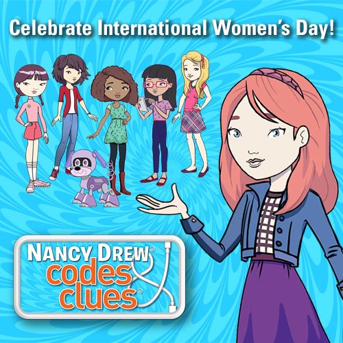 CodesAndClues's tweet image. Happy #InternationalWomensDay from HeR Interactive and Nancy Drew Games! #IWD2019