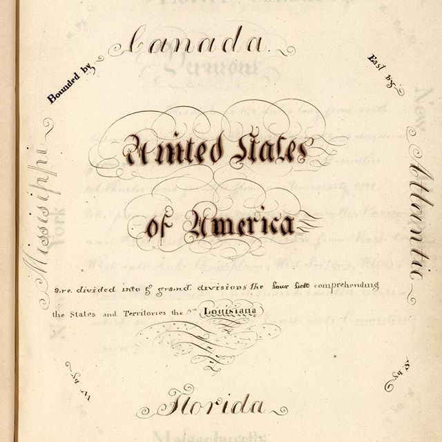 rumseymapcenter's tweet photo. Happy Women's History #allthetime
United States of America / Harriet E. Baker, Vermont: 1861 #womeninmaps #womencartographers #childrensmaps #davidrumseymapcollection #manuscriptmaps #artmapsart #mapsaremorethanmaps https://t.co/qj0h98cttJ