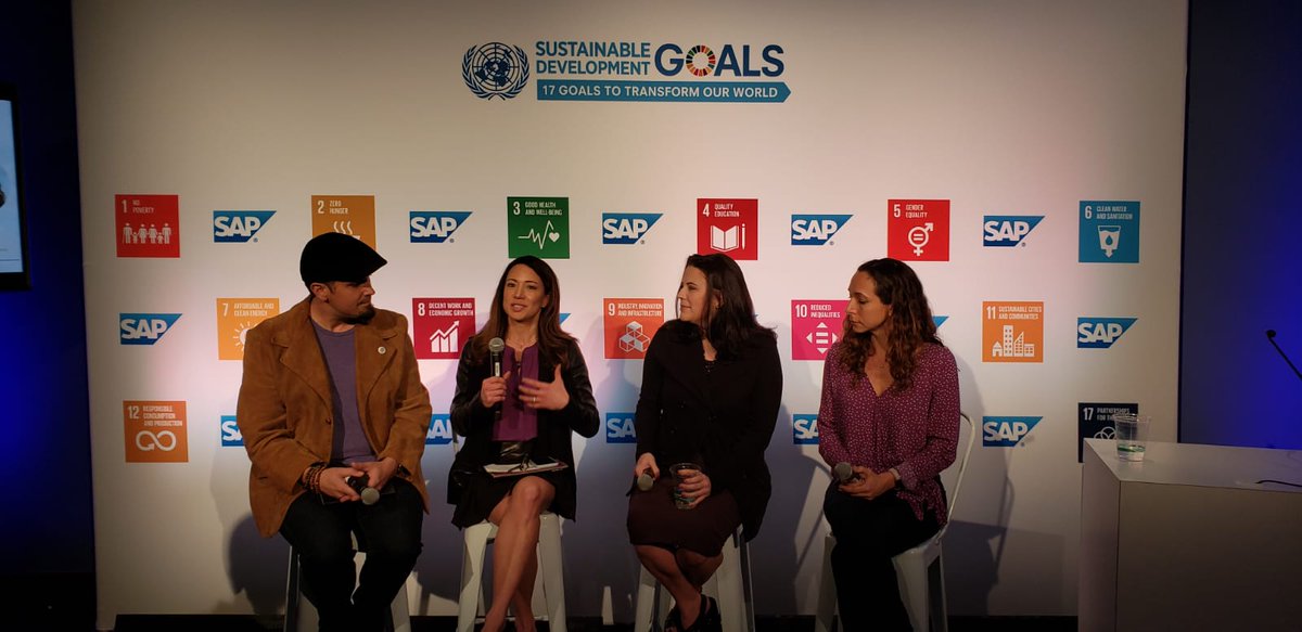 SDGMediaZone's tweet image. Helping society break boundaries and achieve health with @mentalstrategy @cmoutierMD @afspnational @DocForeman #Wellbody at #SDGSXSW @SAP @SAPNextGen #SDGLive
