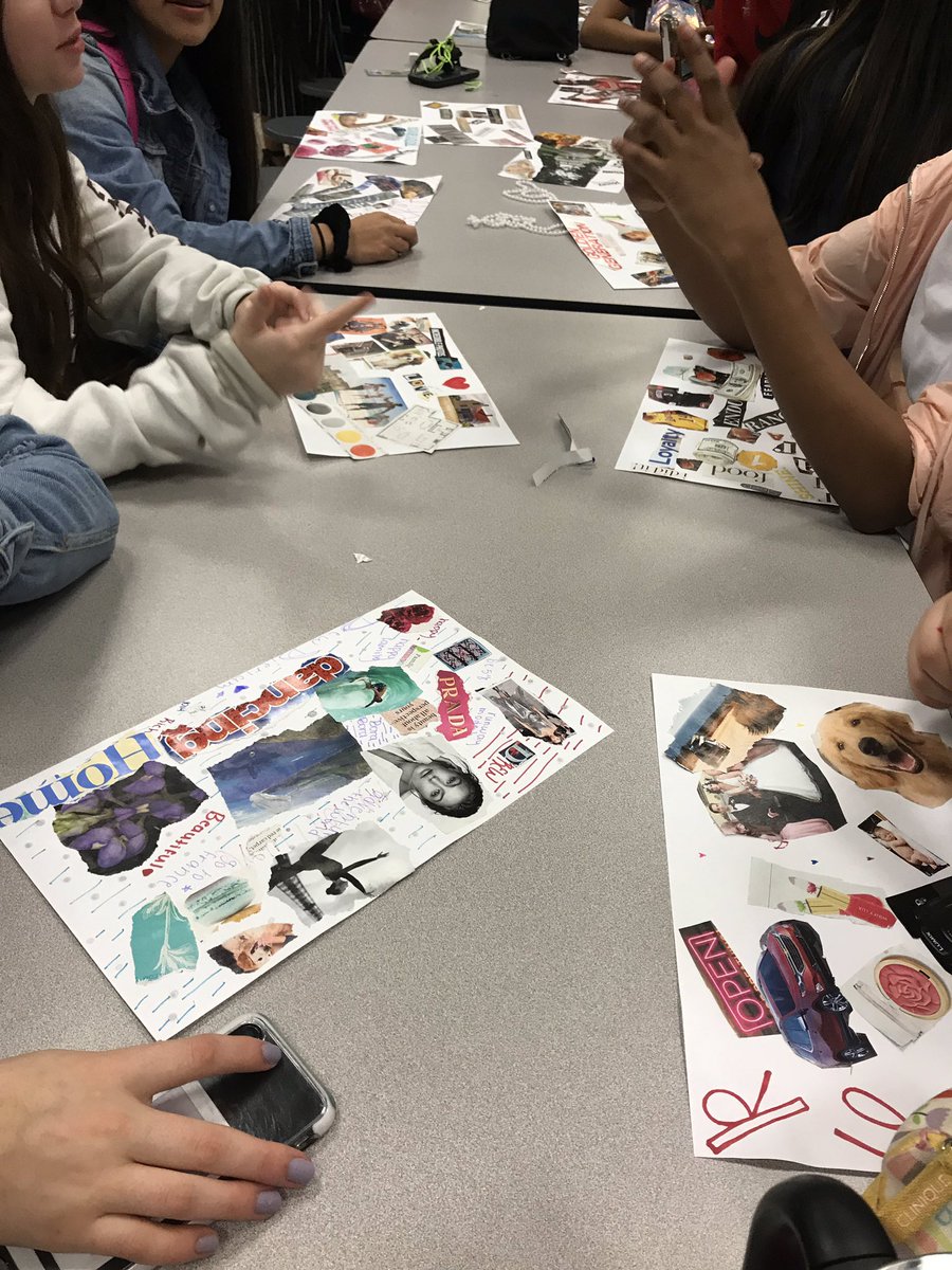 VanessaWinfree's tweet photo. #GIP2019 our 8th grade scholars had the opportunity to create a vision board! #WeBelieveInCMS https://t.co/MtkwwYhDBp