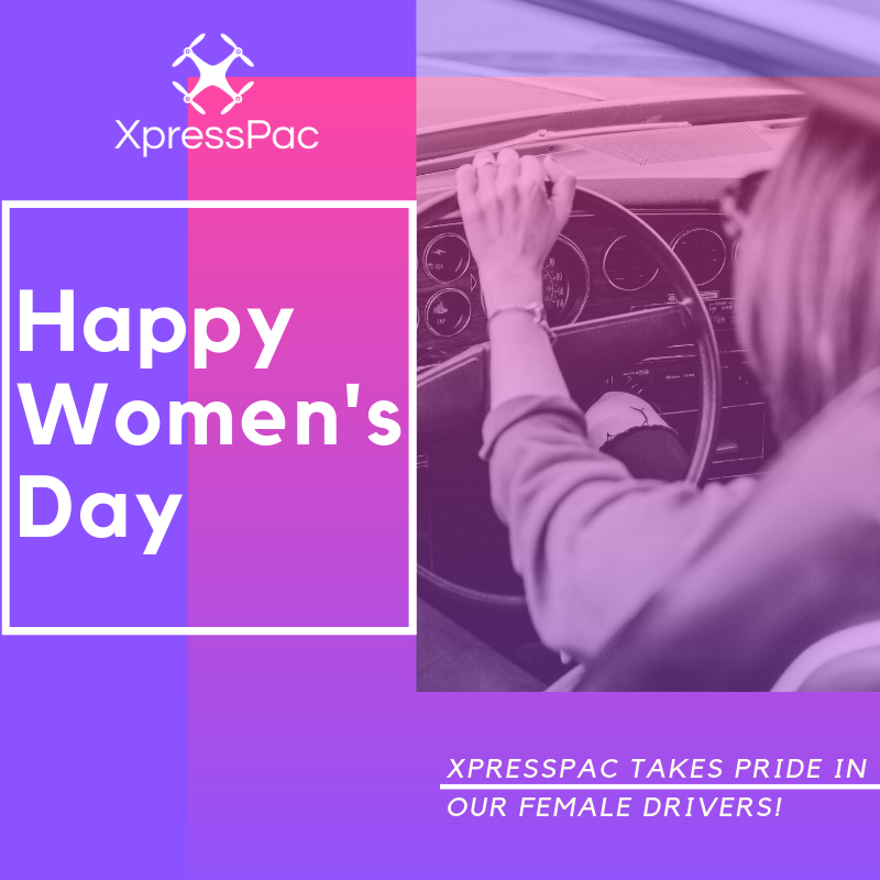 XpressPac's tweet photo. We wishes all the beautiful ladies, Happy Women Day! 
XpressPac takes pride in our female drivers.
Visit: https://t.co/Bb65Uk3OU9
.
.
#Happywomenday #HoustonDeliveryService #SameDayDelivery #internationalwomenday #UrgentDelivery #womenday #womenday8march #OneDayShipping https://t.co/MCtRqj57FS
