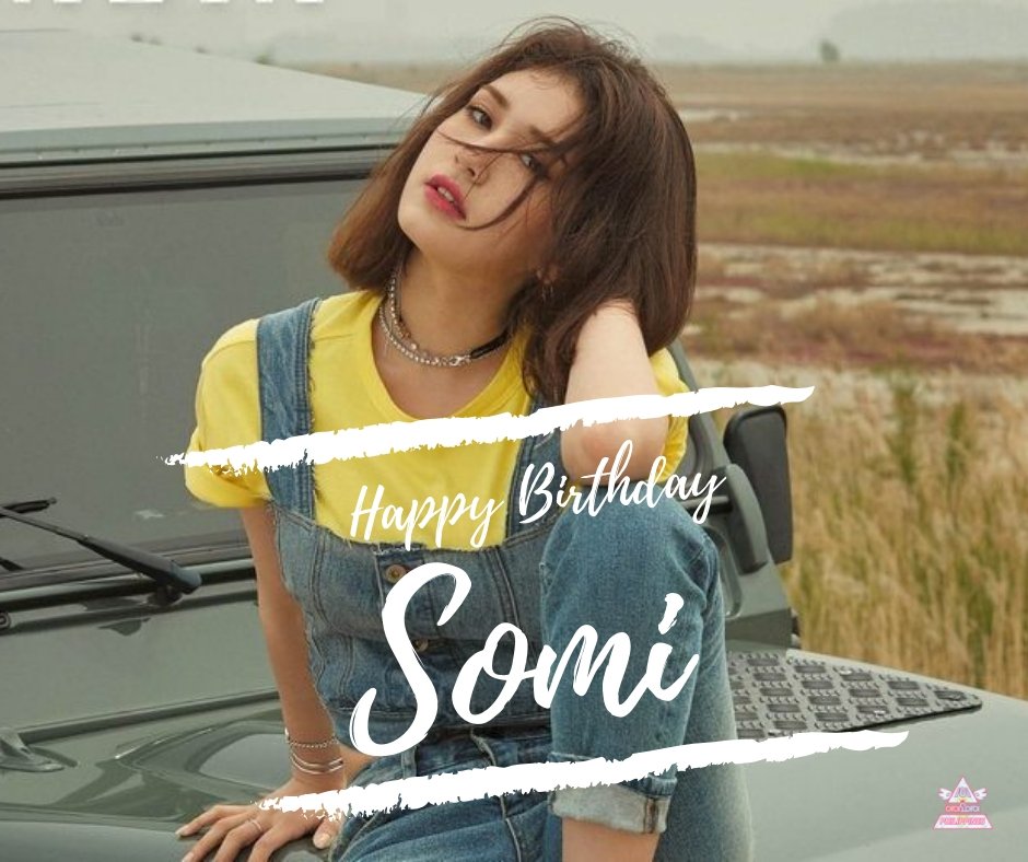[GREETINGS] To our dearest maknae! Happy Happy Birthday! 

#HappySomiDay #VitaminSomiDay