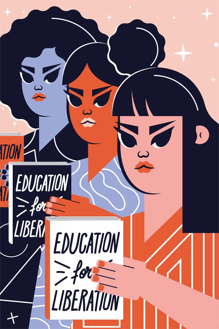 _CheckpointOne's tweet photo. Happy International Women's Day! Here is to celebrating equality today, and every other day.

Illustration by Camila Rosa

#checkpointlife #lifeatcheckpoint #checkpoint1apparel https://t.co/XJcGbry6mk