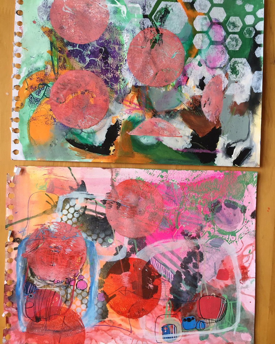 Exploring the theme of change in my #abstractsketchbook #edinburghartist #artforsale