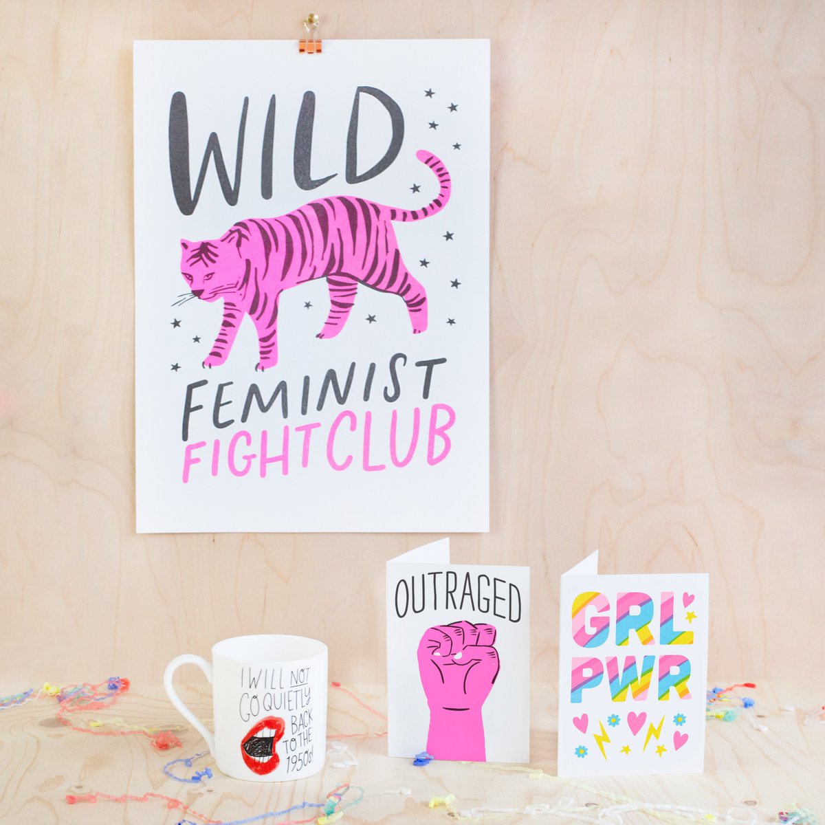 helloluckycards's tweet photo. Happy International Women's Day! We're celebrating with a GIVEAWAY of our fiercest feminist wares from https://t.co/YJJ8UrY4FE. Enter here - https://t.co/fmXFr1RciE
#hellolucky #giveaway  #internationalwomensday #iwd #womensday2019 #internationalwomensday2019  #iwd2019 https://t.co/OQfM28HKQR