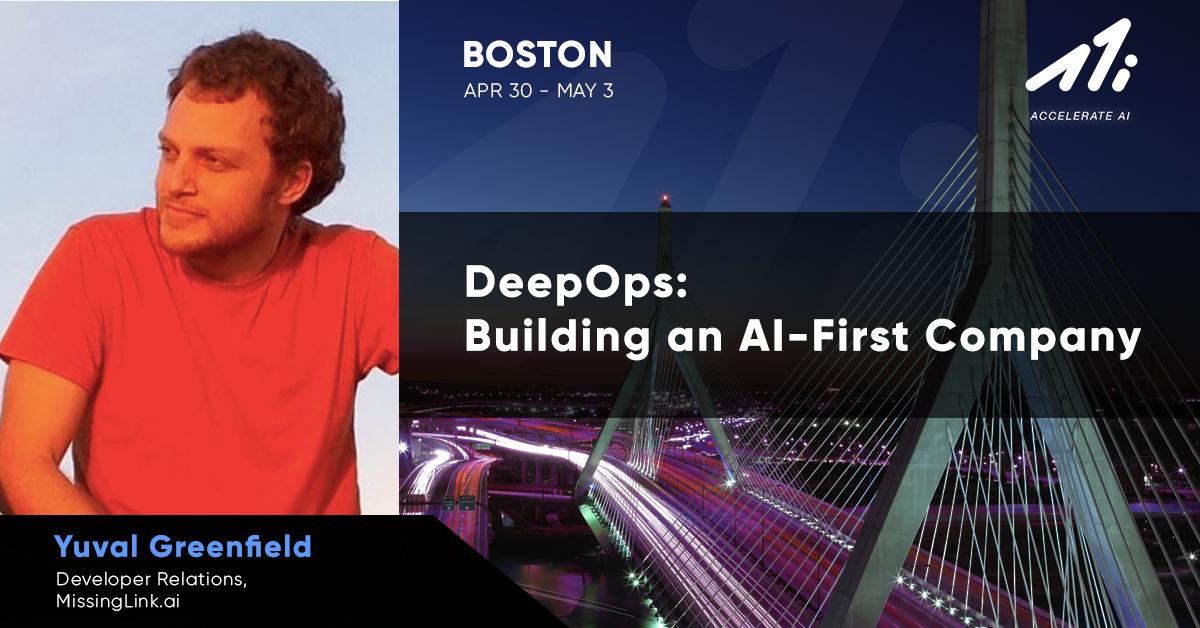_odsc's tweet image. Join Yuval Greenfield, Developer Relations at MissingLink AI at #ODSCEast 2019 in Boston, Apr 30th - May 3rd @ubershmekel hubs.ly/H0gR7Gp0 #DeepOps
