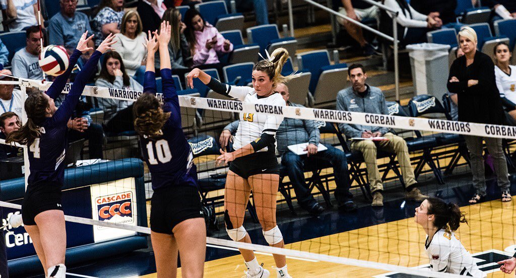 CorbanVB's tweet photo. Happy birthday to our fun loving Demi Winters! #13 #wearecorban #corbanathletics #corbanvb💙💛🎂🎉🎂 https://t.co/dTcK0bB4Wa