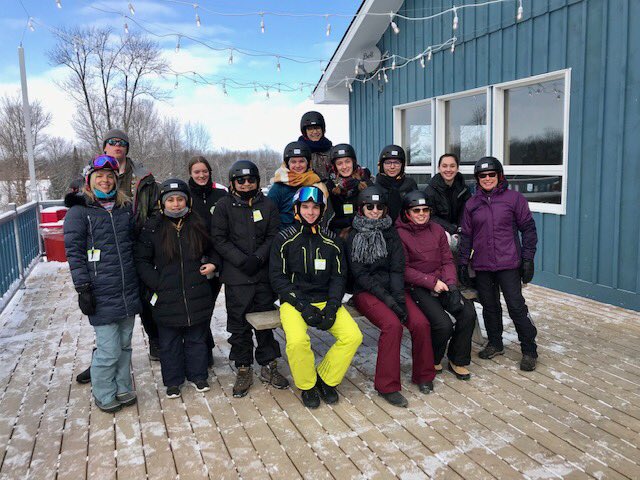 International Students enjoying Wednesday’s ISP snow tubing field trip <a href="/SkiSnowValley/">Snow Valley Resort</a> <a href="/SCDSB_Schools/">Simcoe County District School Board</a>