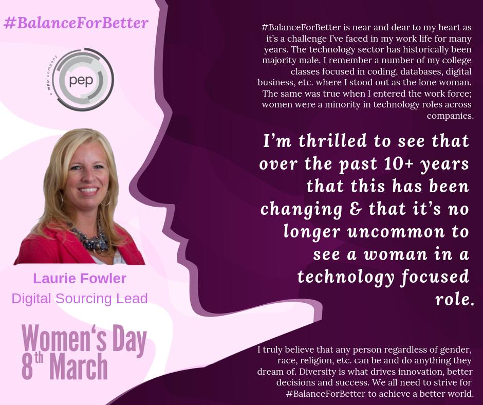 #IWD2019 #BalanceforBetter