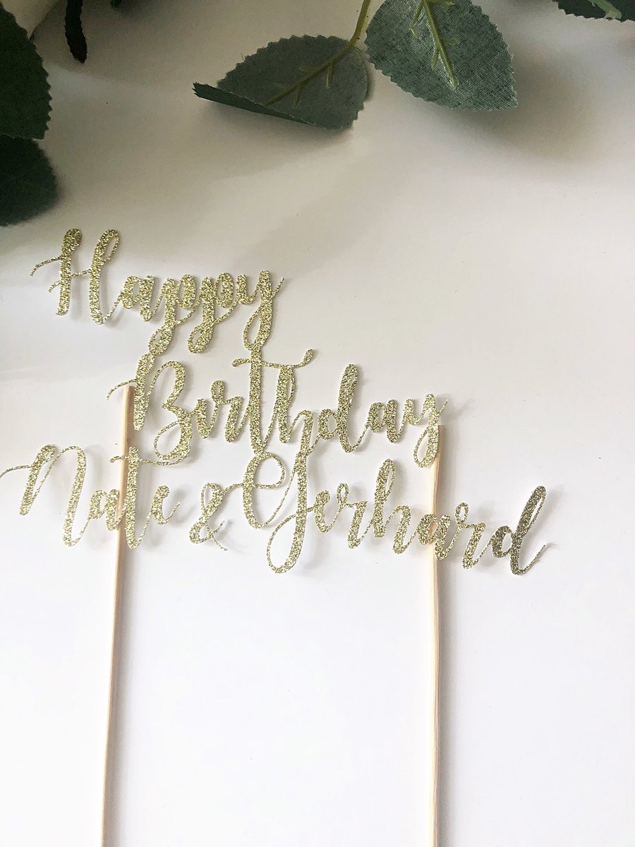 BagsofFavours's tweet photo. Personalised birthday cake toppers In choice of colours for any occasion too https://t.co/dAlX8BwMq1 #womaninbiz #wnukrt https://t.co/qNbb0hAq2B