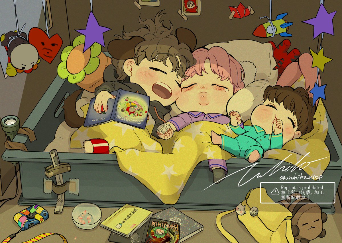 uruhiko_kpop's tweet photo. 🐰🐱🐶Good night🌟💫 https://t.co/nullcxLamj