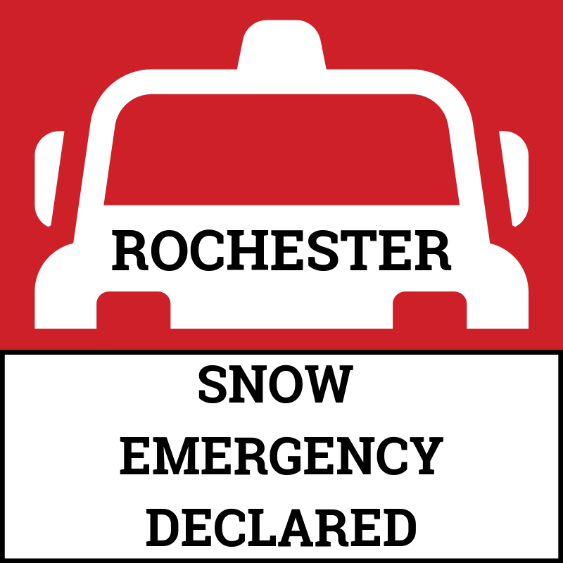 FYI: #RochMN is declaring a snow emergency starting at noon on Saturday thru noon on Thursday. No parking on the even side of the street on even numbered days, and the odd side on odd numbered days, between 4a – 7p for the duration of the snow emergency rochestermn.gov/Home/Component…