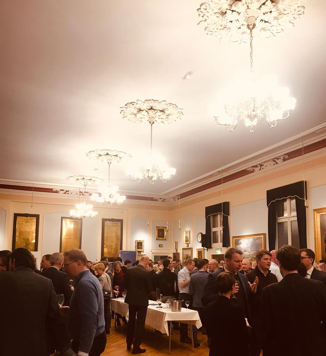 GoreyWine's tweet photo. "Off the charts" @MatthewSJukes Roadshow event last night at St Helier Town Hall! 160 people, 50 "epic" wines, lots of happy faces. Thanks to everyone who supported the event! https://t.co/Gpgu9gpmuA