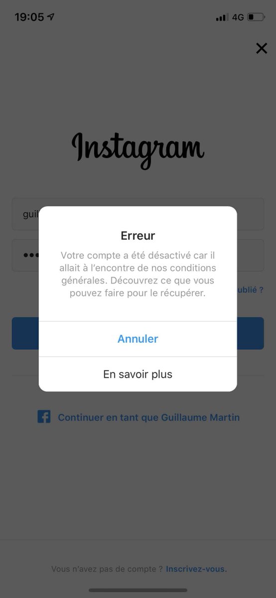 Hello <a href="/instagram/">Instagram</a> I allow myself to contact you following an impersonation. My community and I reported it (ju_opportunity_for_you)

His account has been disabled. Thank you. But my account has been deactivated as well. It is a mistake. I don't understand why. Ty <a href="/kevin/">Kevin Systrom</a> <a href="/mikeyk/">Mike Krieger</a>