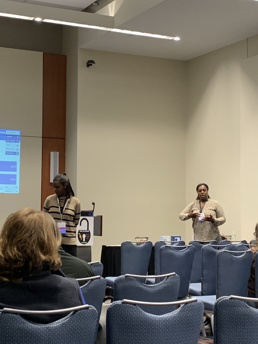 wcmsAPpeoples's tweet image. It was early but so glad I made it!! Enjoyed the session on “Digital Breakouts” with @MrsWrightin5th @msjrowdy @ncties. Can’t wait to share this with my staff!! #Ibrokeout #studentengagement #funandengaging #criticalthinking