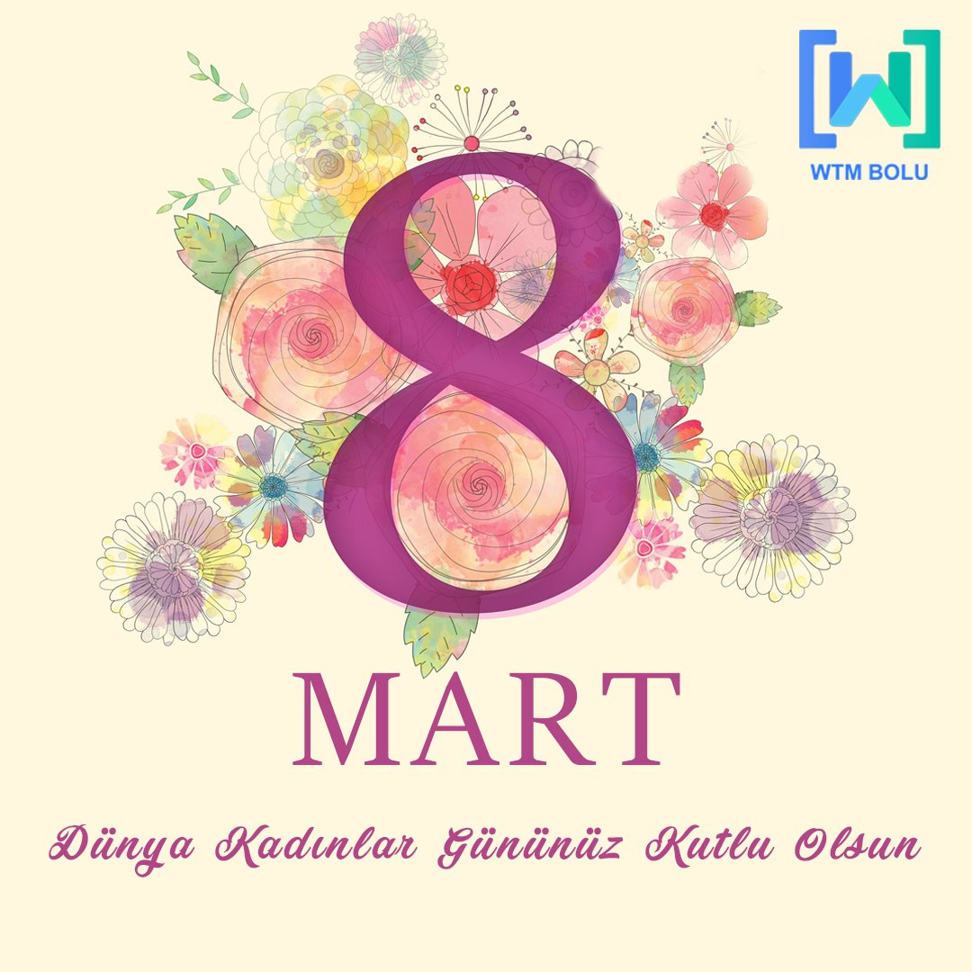 wtmbolu's tweet photo. Hayatımızın her bir anına dokunan, anlamlandıran kadınlarımızın 8 Mart Dünya Kadınlar Gününü içtenlikle kutlarız.
#8martdünyakadinlargünü #wtm #wtmbolu #gdg #gdgbolu #internationalwomensday https://t.co/mz5DNnWd31