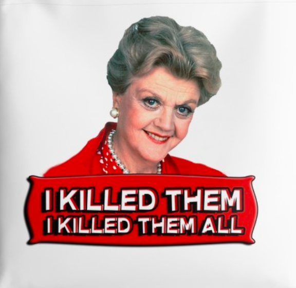 brokeymcpoverty's tweet photo. on this #InternationalWomensDay, we recognize Jessica Fletcher, the most successful woman serial killer in history https://t.co/boqIrnHQBe