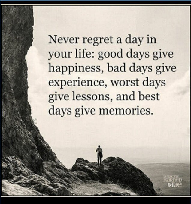 LigthDeal's tweet photo. Never regret a day in your life https://t.co/3gx8pfn1Hh