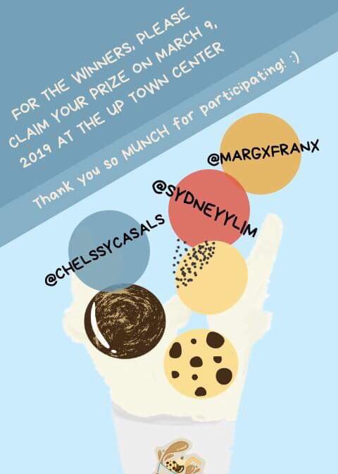 It's possible, guys! 😜 Congratulations to our winners @chelssycasals @sydneyylim @margxfranx you guys all get free cookie dough bites and a drink of your choice!! See you tomorrow 💛