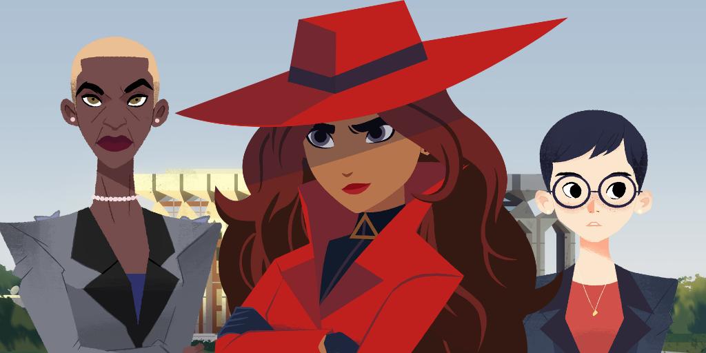 CarmenSandiego's tweet image. Celebrating all of the strong female leaders today - Happy International Women's Day! #womensday #carmensandiego