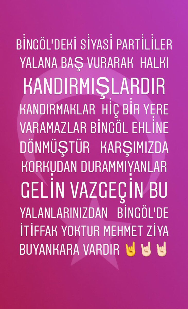 BayramCintay's tweet photo. Kimse kimseyi kandırmasın bingölün ne olacağı 31 mart akşamı belli olacaktır  31 mart akşamı kaçacak delik acıyacaklardır https://t.co/GX9zQdHshM