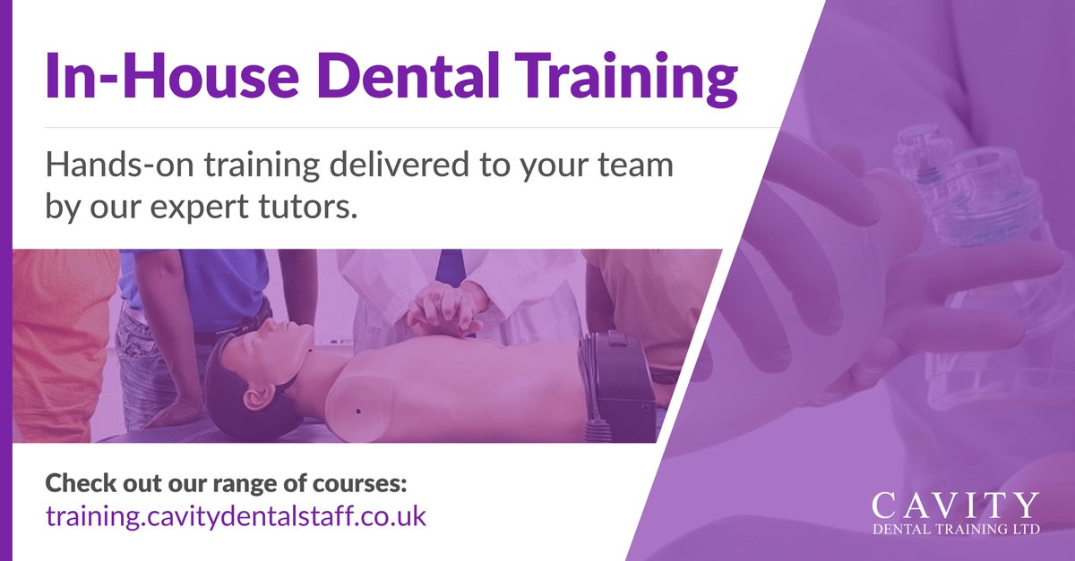For #Dental Nurses who are unable to travel to our #Winnersh training centre, or for businesses &amp; dental practices looking to upskill their teams; we'll bring our classroom training to you! Explore our in-house #dentalcourses for more info: training.cavitydentalstaff.co.uk/courses/in-hou… #dentistry #CPD