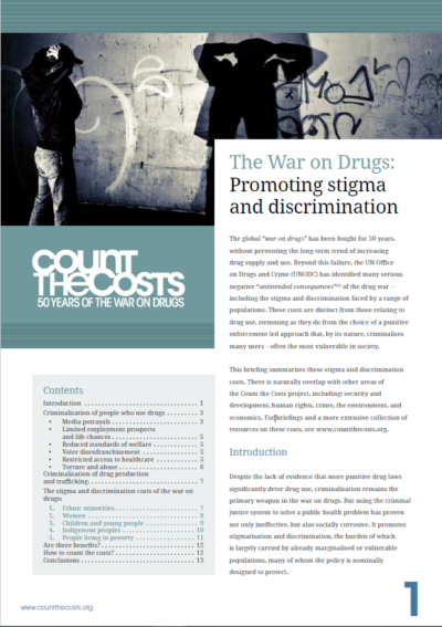 1. On #InternationalWomensDay a short reading list on women &amp; drug policy: What is the problem and what can we do about it? 

Women bear a disproportionate burden of harm, stigma &amp; discrimination flowing from repressive drug policies - see: 
transformdrugs.org/wp-content/upl… 
 
#IWD2019