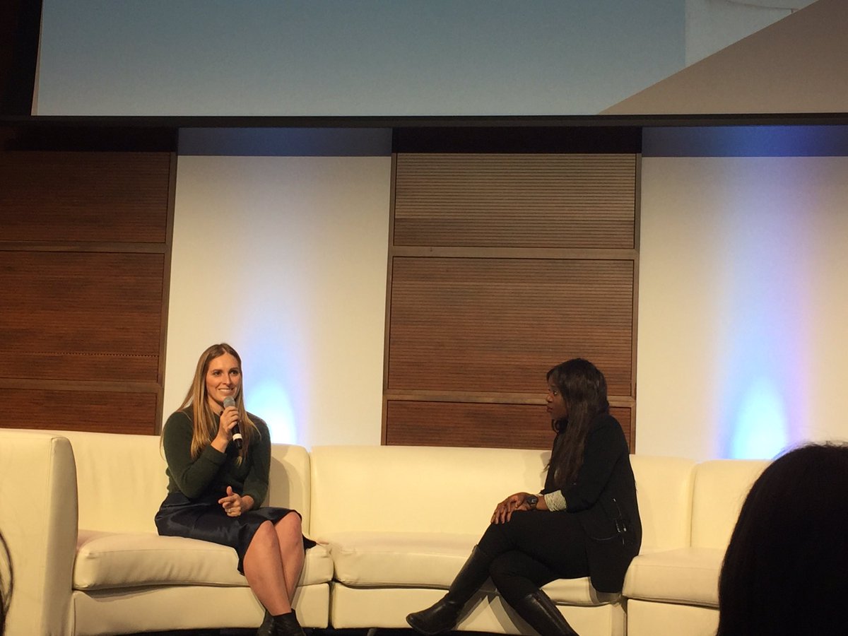 “When it comes to funding, women are a better bet than men. Because they had to work harder to get where they are. Statistically women return 78 cents on the dollar, men return 31.” - Hilary Coles, Co-Founder, Hers #MoveTheDial #IWD2019 <a href="/takarasmall/">Takara Small</a>