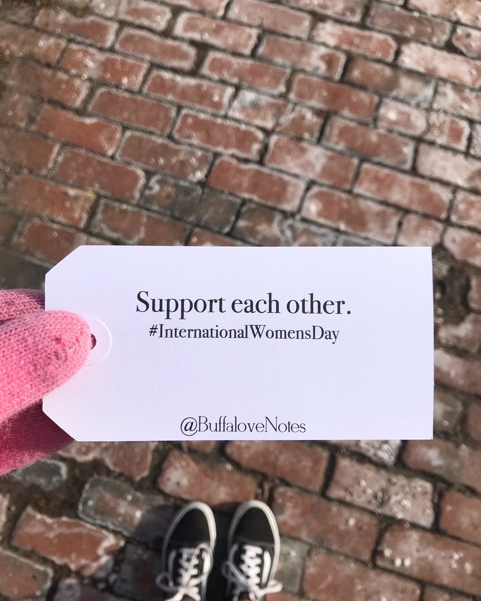 BuffaloveNotes's tweet image. Let’s go girls. #BuffaloveNotes #InternationalWomensDay #Buffalove