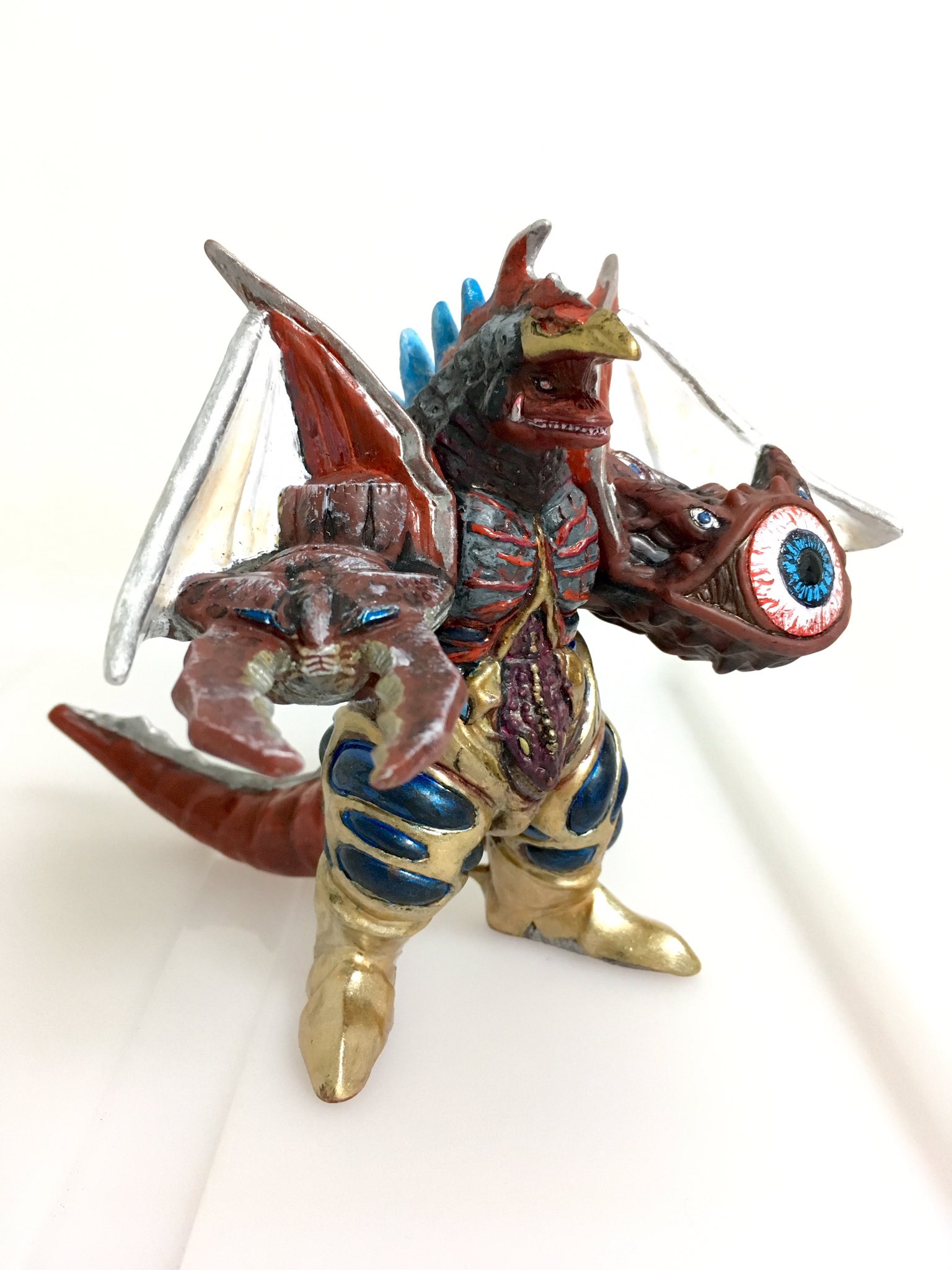 リペイント　ウルトラ怪獣 　 ファイブキング　塗装品　ソフビ ゼトKオン on X: 