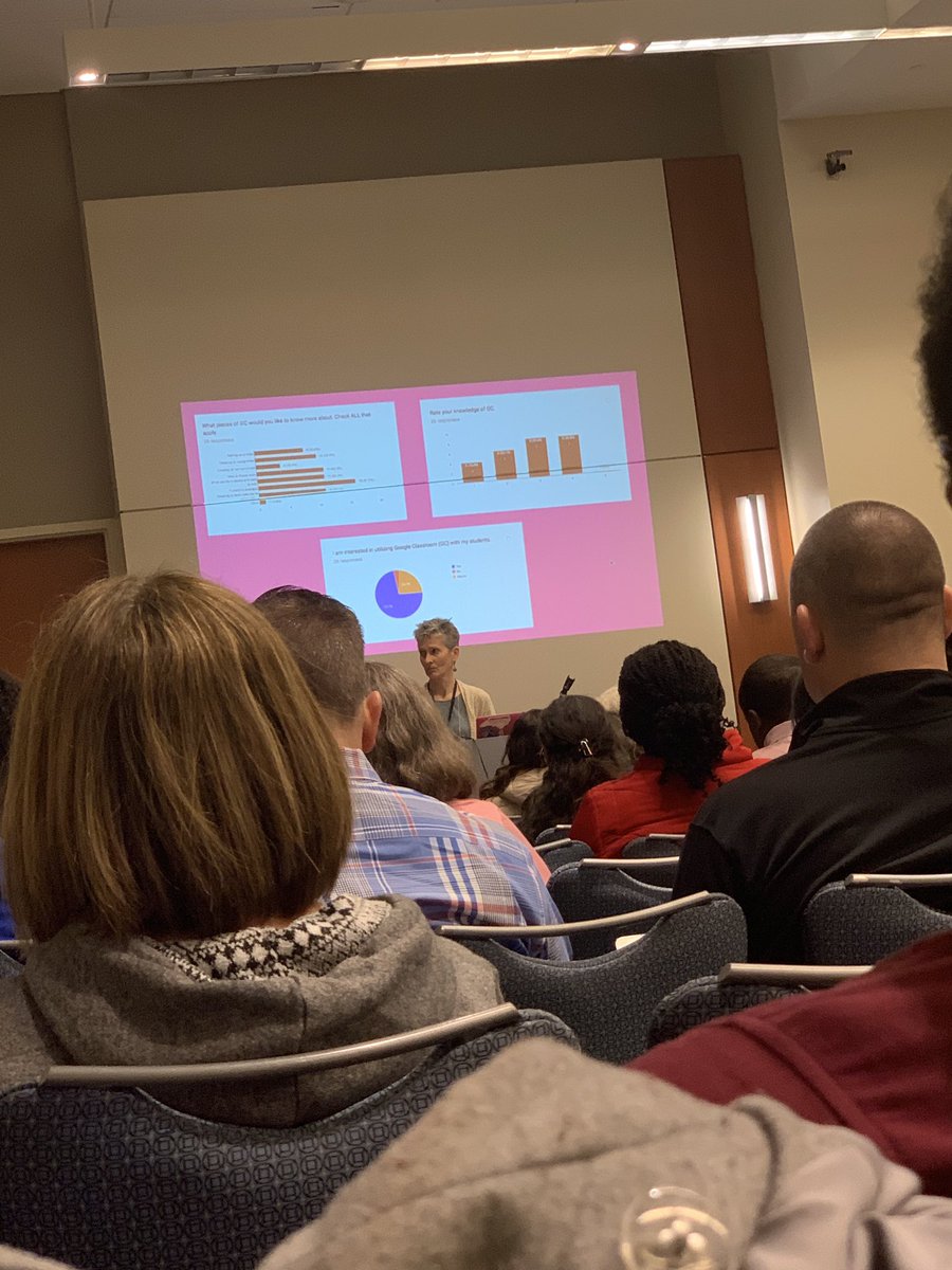 MrsDeal_AP_HBES's tweet image. Started off Day 2 of #NCTIES2019 learning about digital interactive notebooks. Now I’m here learning how to digitize my formative assessments! #Technologyisamazing @GinaChisum1 @UCPS_MonroeNC @IndianTrailES @AGHoulihan