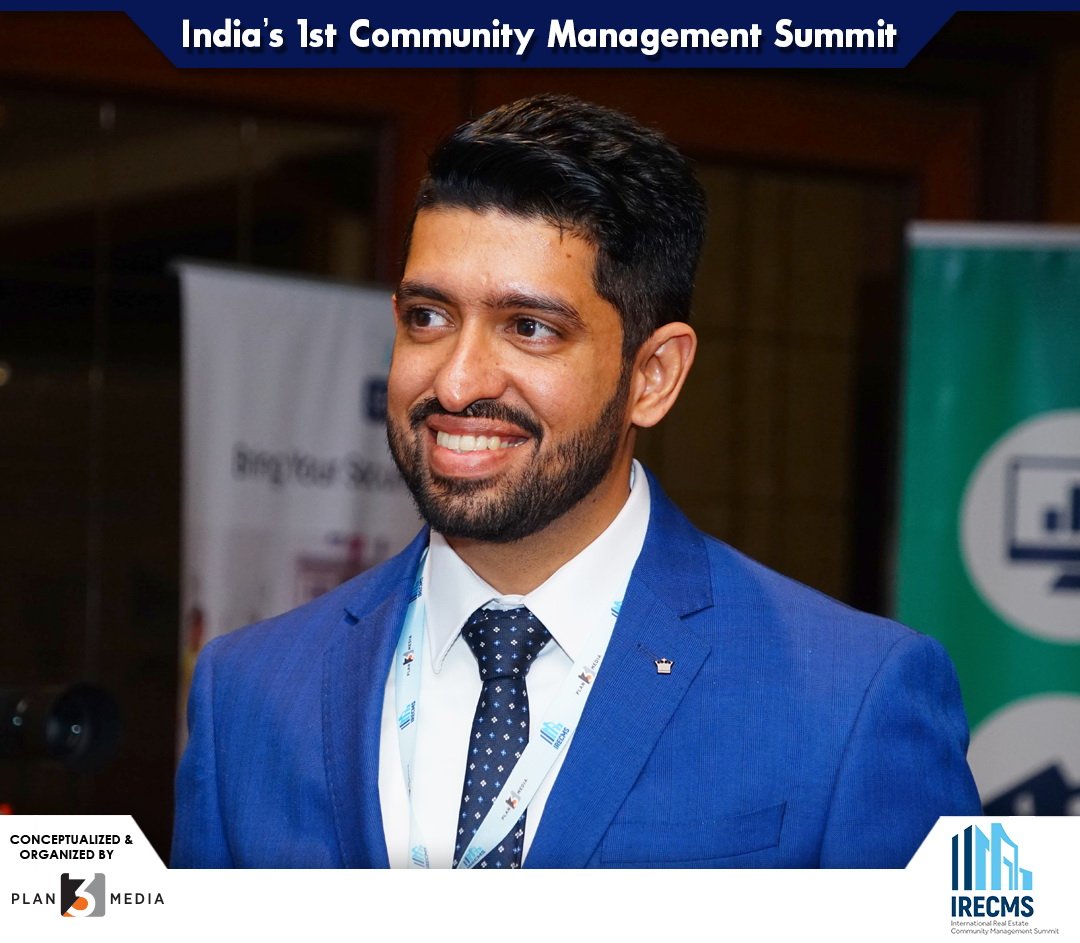 irecms's tweet photo. With the vision of introducing the idea of professional community management to India, Mr Jatin Deepchandani, Founder &amp; CEO, Plan3media created IRECMS - India's First Real Estate Community Management Summit. 

#irecms #plan3media #communitymanagementconference #realestate https://t.co/OOtiOLUwU9