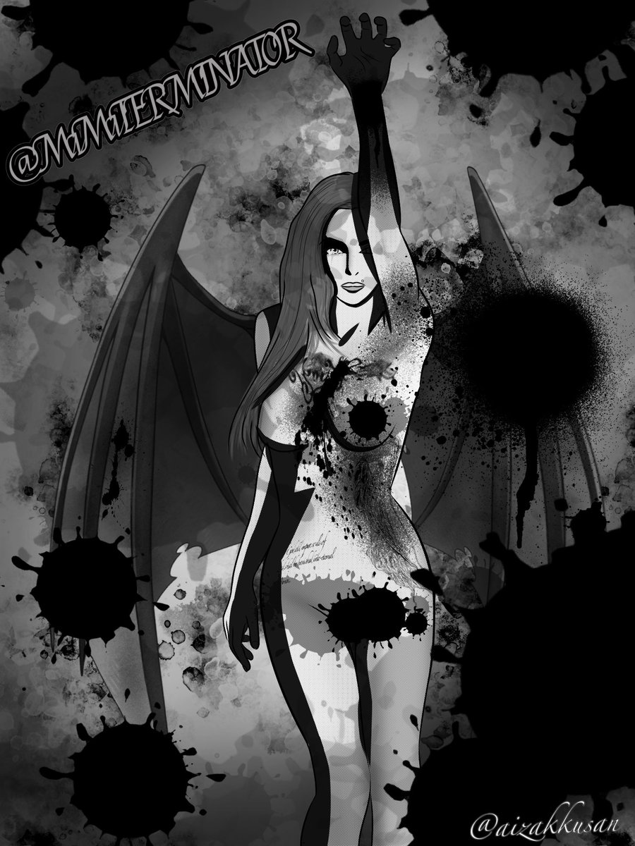 aizakkusan's tweet photo. "She doesn't kill them with any weapon, kill with her beauty, she love them eternally."
Blood style #Art #CreativeSlacker
@MaMaTERMINATOR #ibispaint #SingingBathroom
@Visual_Moods #beauty #devil #naked https://t.co/JqIyktC3Jq