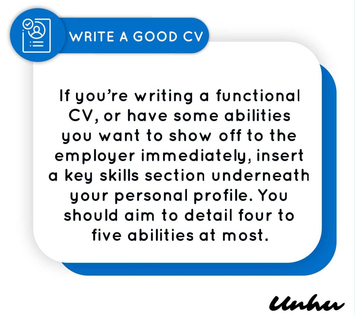 Amazing tip for writing a awesome CV