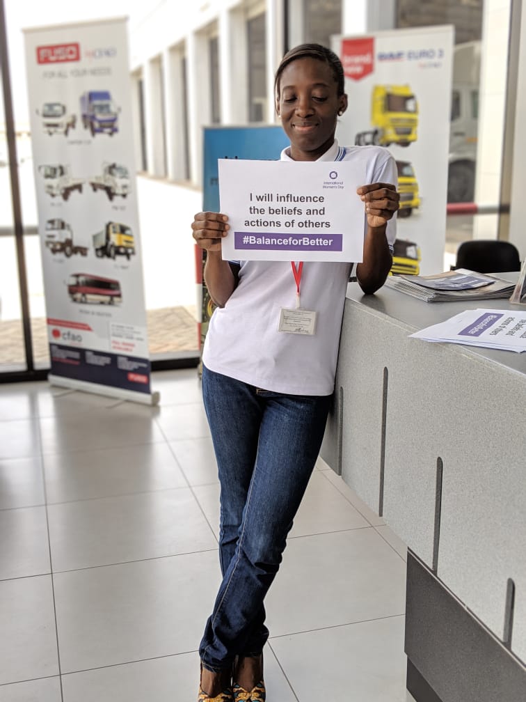 mitsubishigh's tweet photo. #BalanceforBetter.
#Cfao110yearsinGhana
#IWD2019 https://t.co/q9KSWzqIQk
