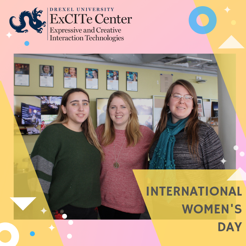 excitecenter's tweet photo. As we celebrate #InternationalWomensDay today, we take time to thank the incredible women within our own ExCITe community -- the makers, scientists, artists, and innovators. #IWD2019 #inclusivemaking #ExCITeTheFuture https://t.co/8N8kCAueEu