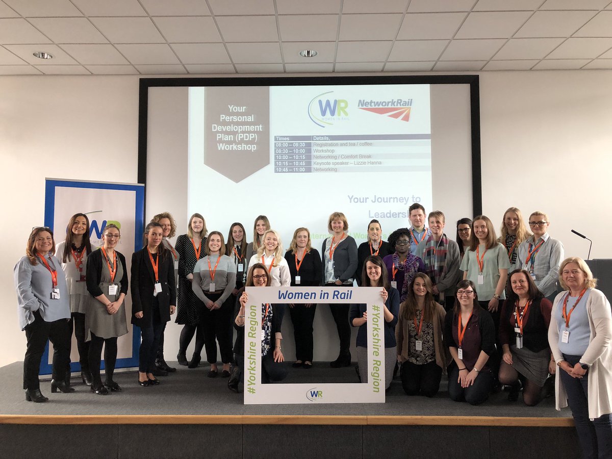 a_pressland's tweet photo. Personal Development to Leadership breakfast workshop with @WomeninRail Yorkshire members. Celebrating careers and equality with pastries and inspiring conversations #IWD2019 #women #rail #LeadershipDevelopment @DBCargoUK https://t.co/9QYUf1sKdW