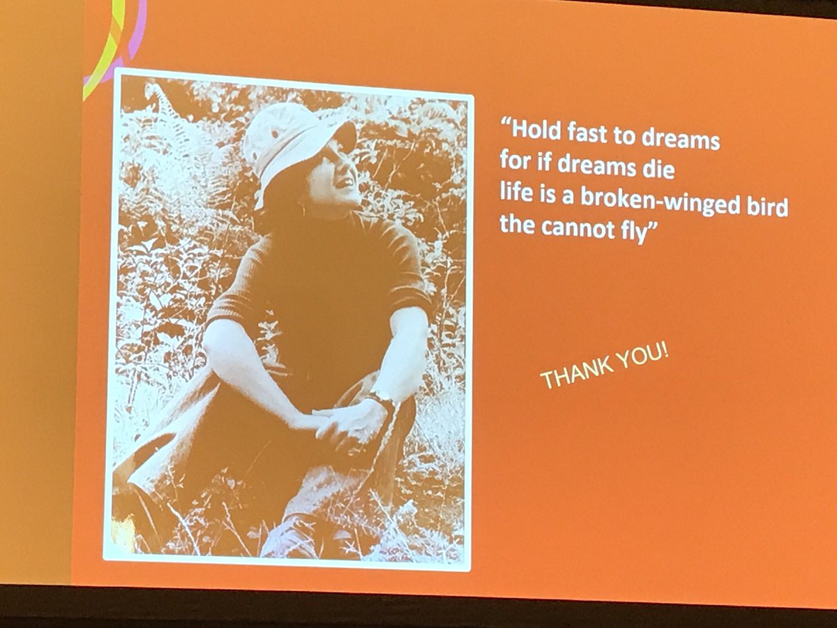 songMD's tweet image. Also, @Mokcita Dr. Marilyn Escobedo- Professor Emeritus @OUMedicine, NRP Steer Comm Co-Chair, cancer survivor, fantastic grandmom; phenomenal mentor, friend &amp;amp; colleague.
Here she is giving the Cone History Lecture at #AAP18 &amp;amp; her standing O.
#IWD2019
#WomenInNeonatology