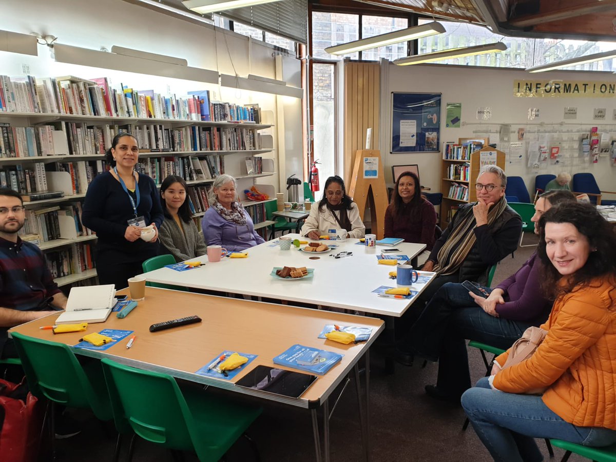 DigiCitizenNWL's tweet photo. Our Digital Citizen Education Coordinator Carol, had a great session at the Avonmore library in Fulham today at the @CAHFservice #TechTalk where she spoke about #healthhelpnow as part of our wider strategy around digital skills for the  community. Thank you for having us! https://t.co/foX4yuPxdg