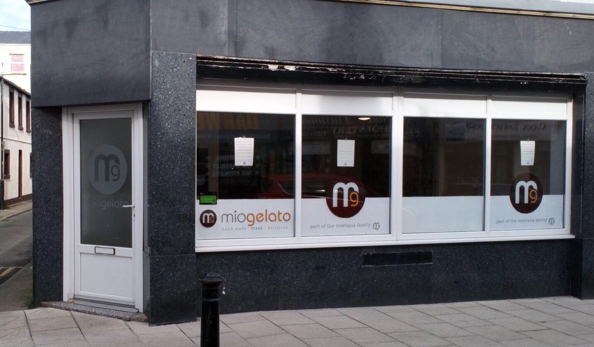 MiogelatoMore's tweet photo. SHOP FRONT TO LET - we now sell our gelato range from our other site at Scoop&amp;Grind, so have  beautiful shop front on Queen Street sat empty. Would like to sub-let the retail front (A1 usage).
It���s a fantastic space - message for details or please share 🙂 https://t.co/VuxanTGz4L