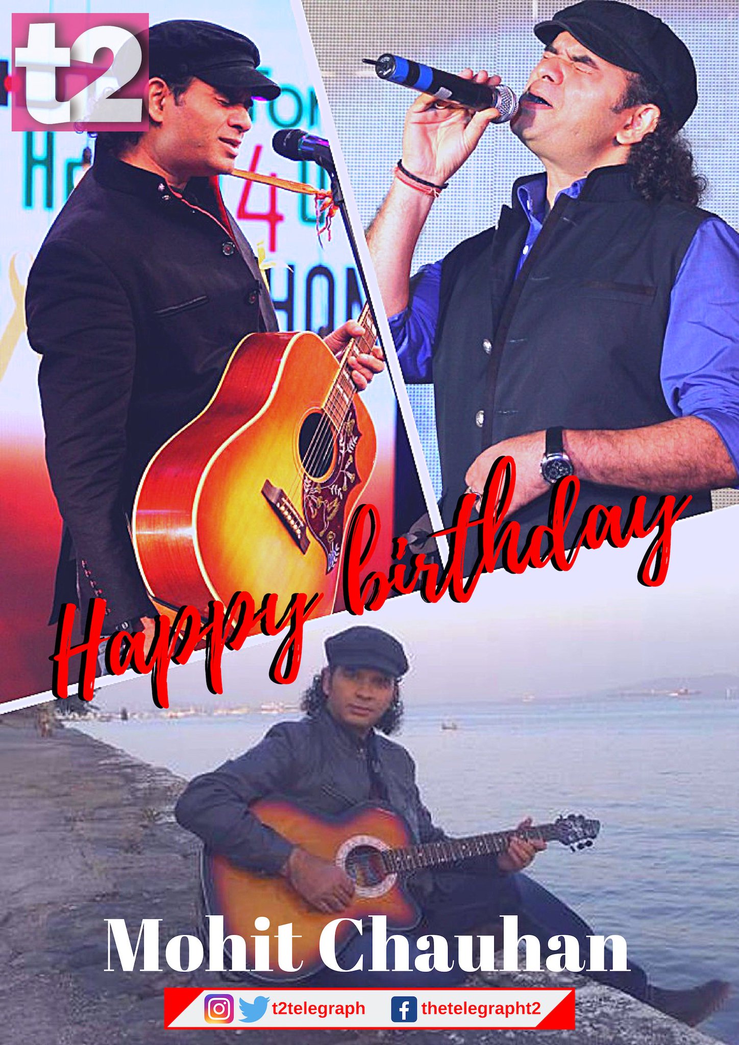Happy birthday to the man with a silken voice Mohit Chauhan. 