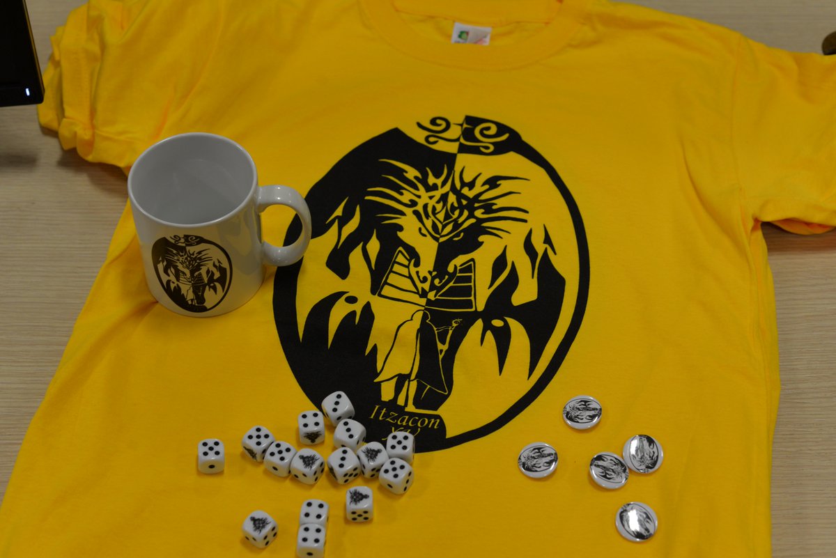 ItzaconEire's tweet photo. Did someone say merch?
#itzacon #legends #forgeyourpath #cons #rpgs #nuig #galway #ireland https://t.co/eueQEE3rIG