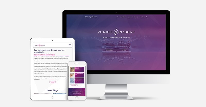 Of we nog weleens websites bouwen bij HVMP? Jazeker! We zijn misschien een beetje stilletjes voor ons doen, maar zitten absoluut niet stil. Onlangs leverden we por ejemplo deze mooie nieuwe site voor <a href="/VondelNassau/">Vondel & Nassau</a> op: j.mp/2VLaG6W
