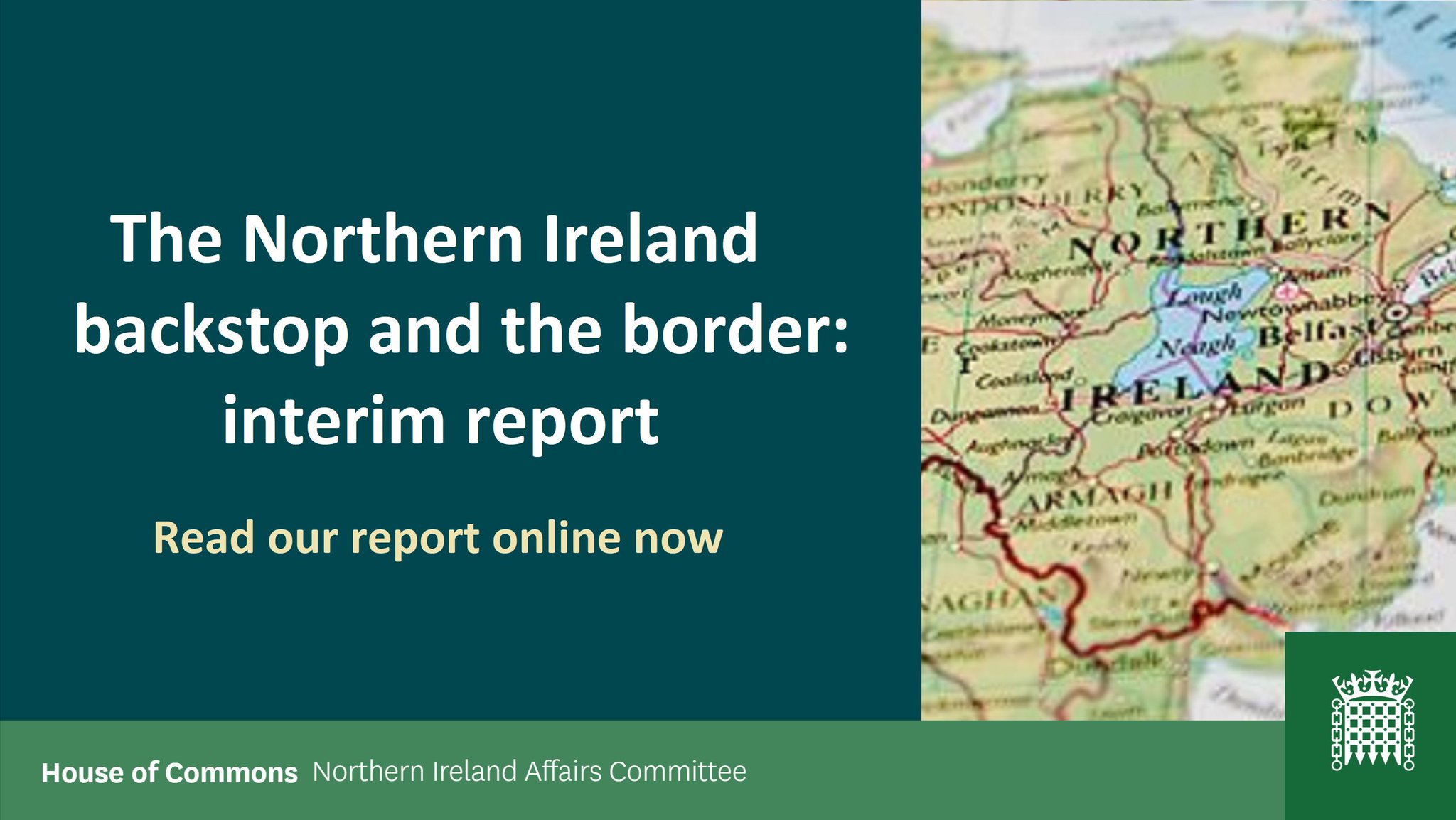 Northern Ireland Affairs Committee on Twitter "Our interim report The Northern Ireland