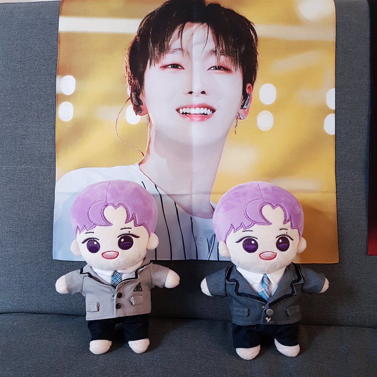 ifntlove's tweet photo. ✧･ﾟ: 윤지성 새일 Cafe Event (1) :･ﾟ✧
아가지성 jisung doll twin diaries; now they both have clothes!

It's great meeting yall today too @daebuin @YJISUNGGGG @ddalbab and your friends too!

#0308JSDAY 
#MIRACLEOFSPRING
@0308JSDAY https://t.co/b7YhuoiZfX